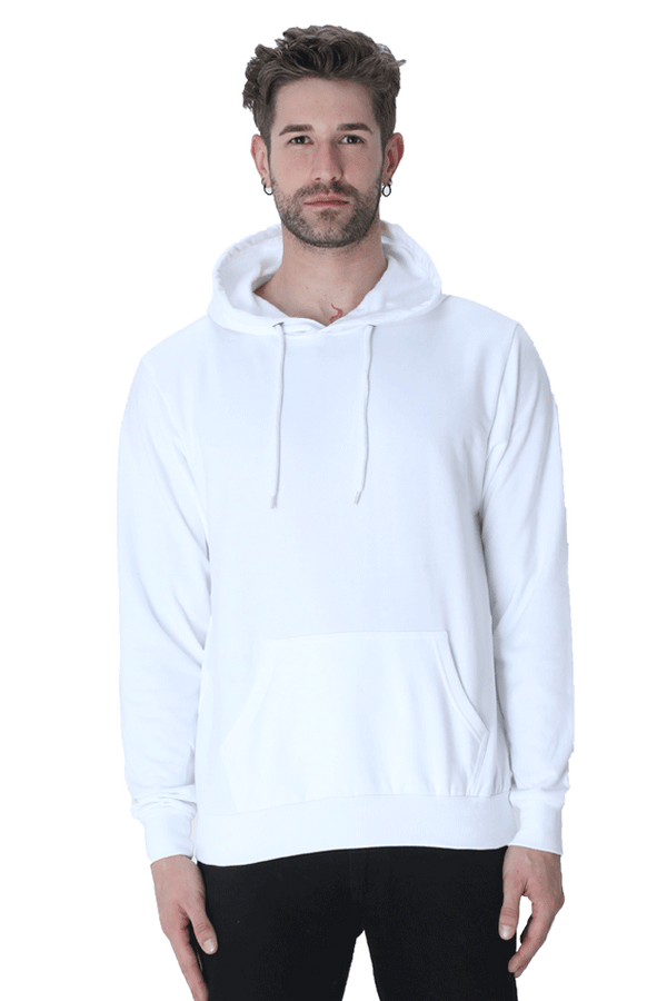 Unisex Hooded SweatShirt White XS