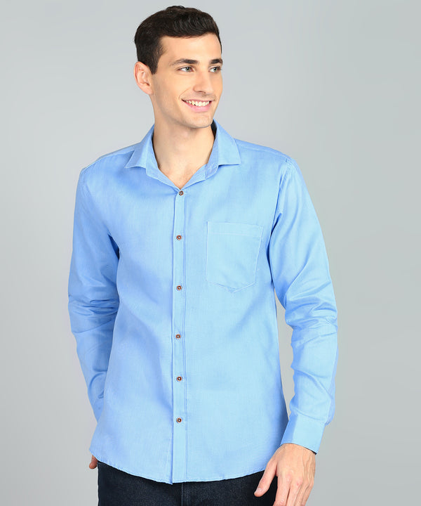 Latest plain shirts for mens | full sleeves | Pack of 1