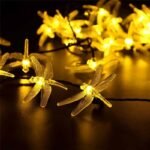 Dragonfly Solar LED String Lights – 5M 20 LEDs | Waterproof Outdoor Garden & Party Decoration - Image 2