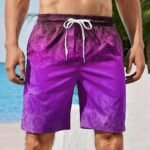 Men’s 3D Printed Beach Shorts – Casual Four Seasons Leisurewear with Elastic Waist - Image 2