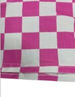 Women’s Plaid Print Straight Pants – Elastic Waist, Loose Fit Trousers with Pockets for Casual Daily Wear - Image 4