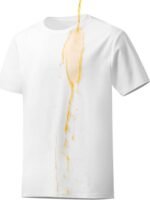 Men’s White Basic Crewneck T-Shirt – Water-Repellent Cotton-Poly Blend, Short Sleeve Casual Tee - Image 2