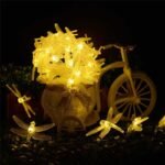 Dragonfly Solar LED String Lights – 5M 20 LEDs | Waterproof Outdoor Garden & Party Decoration - Image 4