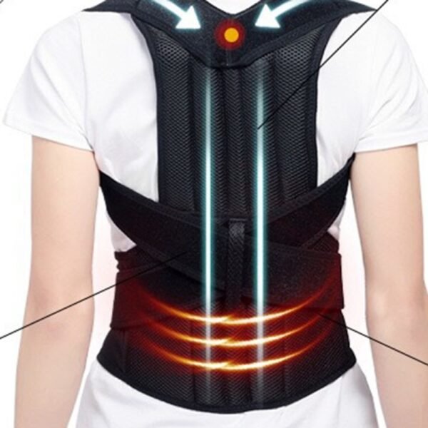 Adjustable Spine Posture Corrector Brace – Back Support for Pain Relief & Alignment - Image 1