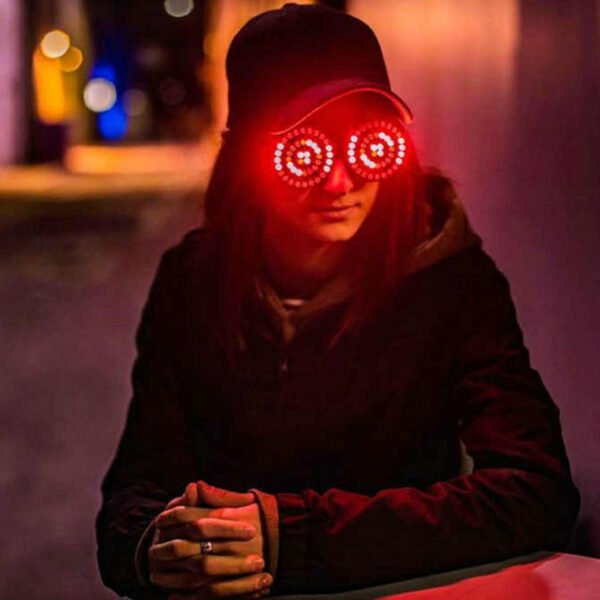 LED Luminous Glasses – Light-Up Glow Eyewear for Music Festivals, Disco, KTV & Bar Parties - Image 1