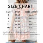 Women’s Boho Floral Print Summer Dress – V-Neck Short Sleeve Flowy Beach Dress with Drawstring Waist - Image 6