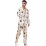 Ice Silk Men’s Pajama Set – Lightweight Short Sleeve Sleepwear for Summer Comfort - Image 3