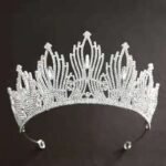 Crystal Bridal Tiara – Shiny Wedding Crown Hair Accessory for Brides & Special Occasions - Image 5
