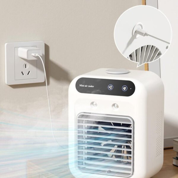 Portable Water Cooling Air Conditioner Fan – Mini AC for Room, Office & Car - Image 3