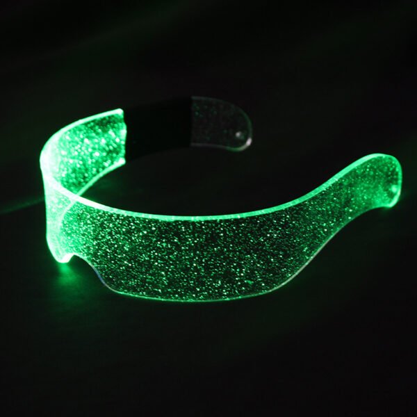LED Star Eye Mask – Light-Up Festival Rave Mask for Bar Parties, Concerts & Night Events - Image 2