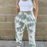 Women’s Tie-Dye Lounge Pants – Trendy Sports & Leisure Wear, Soft & Stylish Fit