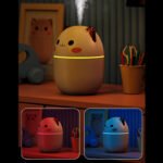 Cute Cat USB Air Humidifier – Silent Cool Mist Diffuser with LED Night Light for Home, Car & Office - Image 9