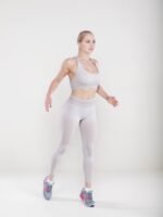 Women’s Solid-Color Yoga Pants – High Waist, Stretchable, Comfortable Sportswear for Gym & Fitness - Image 9