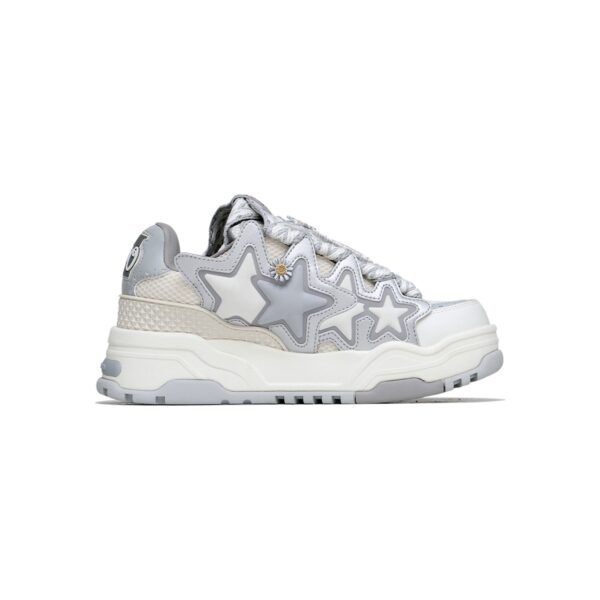 KAALIXTO Daisy Bread Shoes – Grey | Lightweight Unisex Casual Slip-On Comfort Sneakers - Image 3