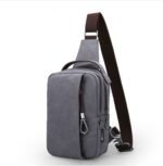 Vintage Canvas Crossbody Bag – Lightweight Shoulder Messenger Bag for Men & Women