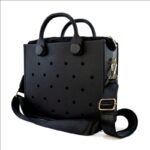 Waterproof EVA Tote Bag for Women – Beach Handbag with Shoulder Strap & Ventilated Punching Design - Image 4
